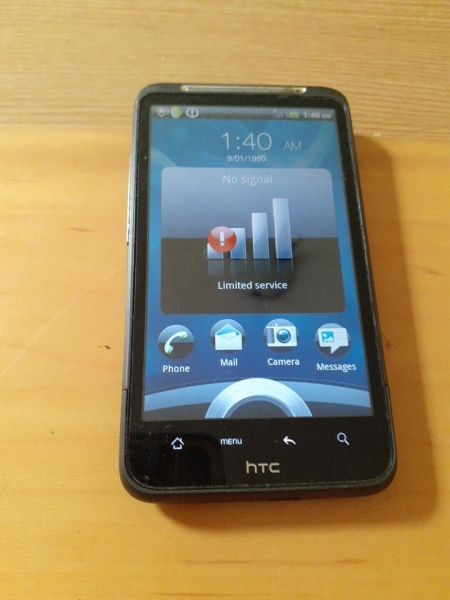 HTC Desire HD A9191 – Schwarz Android 2 Smartphone