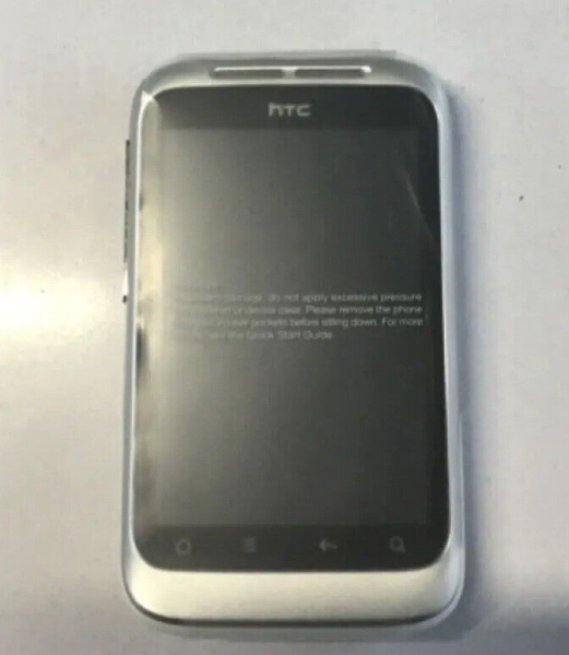 HTC Wildfire S PG76100 entsperrt weiß Android Mini Smartphone 3,2″ Bildschirm Display