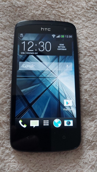 HTC  Desire 500 – 4GB – Schwarz (Ohne Simlock) Smartphone