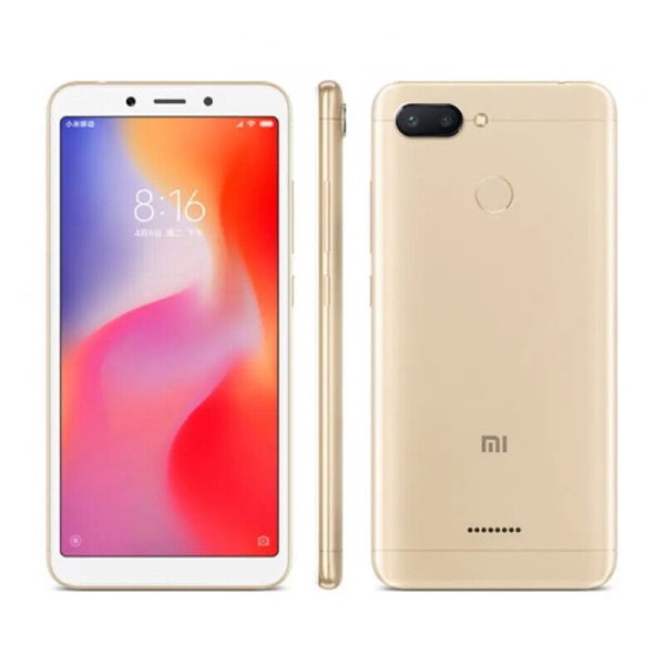 5,45“ 4G LTE Xiaomi Redmi 6 Dual Smartphone 3GB 32GB Dual Kamera 12MP Global D