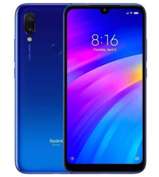 Xiaomi Smartphone Redmi 7 32GB Comet Blue Dual SIM (Entsperrt) Android – Neu VERSIEGELT