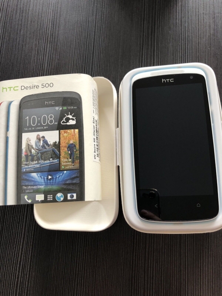 HTC  Desire 500 – 4GB – Weiß Smartphone