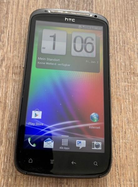 HTC Sensation Z710e  – 1GB – Schwarz (Ohne Simlock) Smartphone Gebraucht