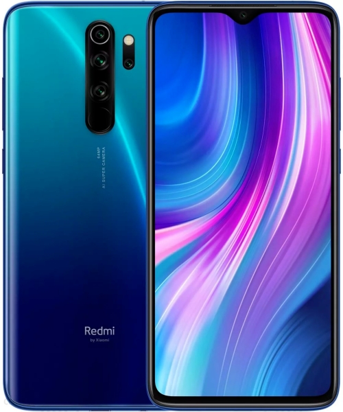 Xiaomi Redmi Note 8 Pro (Dual SIM) – 64 GB – blau (entsperrt) Smartphone – Klasse A