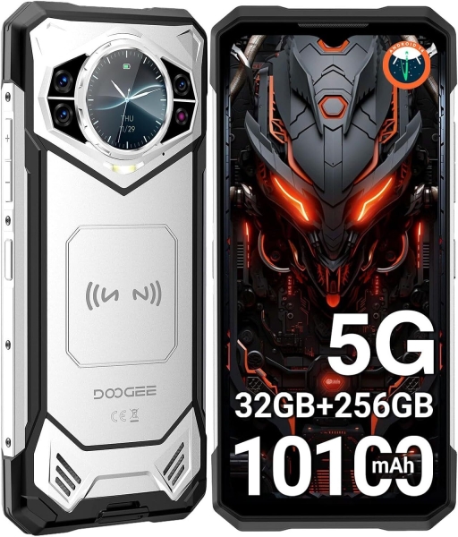 Doogee S200 Ruugged Smartphone 5G, 100mAh (33W) Rugged Phones, 32GB+256GB/2TB