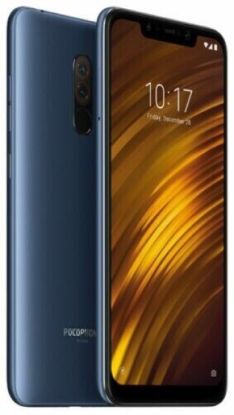 Xiaomi Pocophone F1 – 64 GB – stahlblau (entsperrt) Smartphone