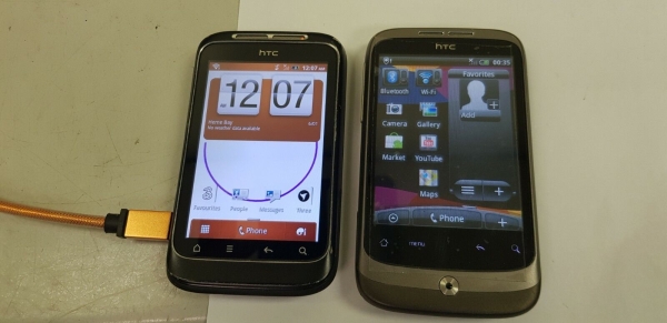 2 x HTC Wildfire S + HTC Wildfire A3333 – Smartphones