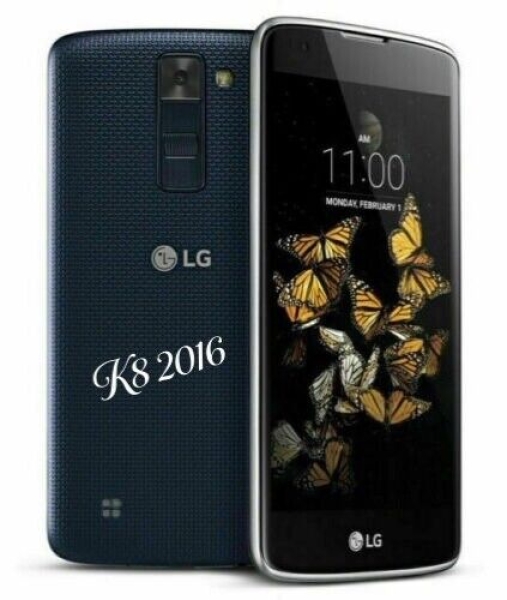 LG K8 2016, 16GB, 5″“ blau, entsperrt, einwandfreier Zustand