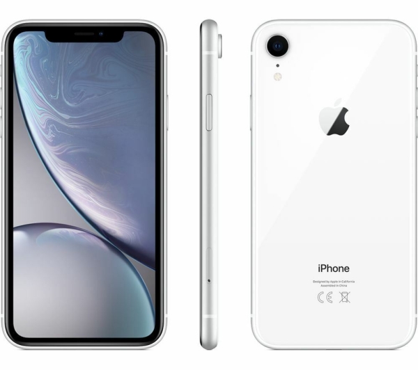 Apple iPhone XR 64GB entsperrt Smartphone, weiß – 15% extra RABATT – Klasse B GUT