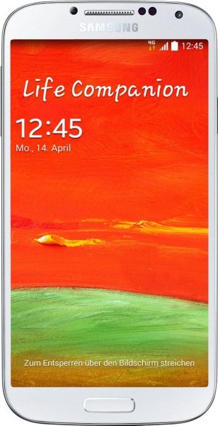 Samsung Galaxy S4 Smartphone 5 Zoll 16 GB LTE Android weiß „gut“