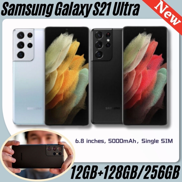 Samsung Galaxy S21 Ultra 5G 128GB/256GB G998U Handys Smartphone Einzel-SIM 108MP