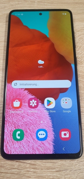 SAMSUNG GALAXY A51 SM-A515 128GB SMARTPHONE SCHWARZ HÄNDLER – akzeptabel