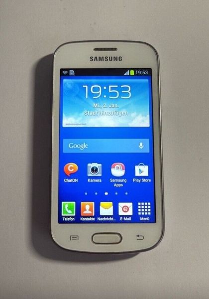 SAMSUNG Galaxy Trend Lite GT-S7390 Smartphone weiß 4 GB Händler Garantie Wie Neu