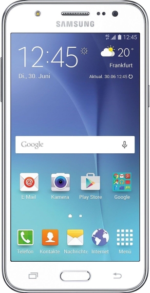 Samsung Galaxy J5 Smartphone 5 Zoll 8 GB weiß „gut“