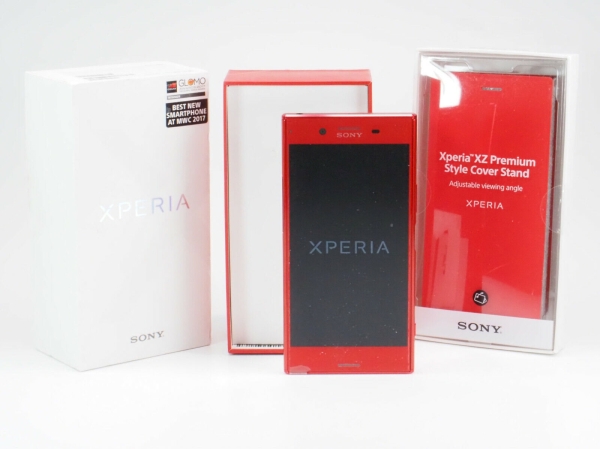 SONY Xperia XZ Premium Smartphone G8141 red Rot, Neu; K93 37