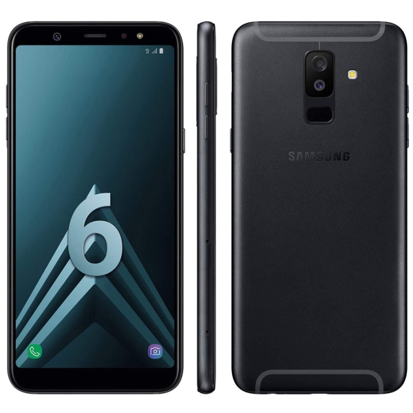 Samsung Galaxy A6 32GB schwarz entsperrt SIM-frei Android Handy Smartphone A