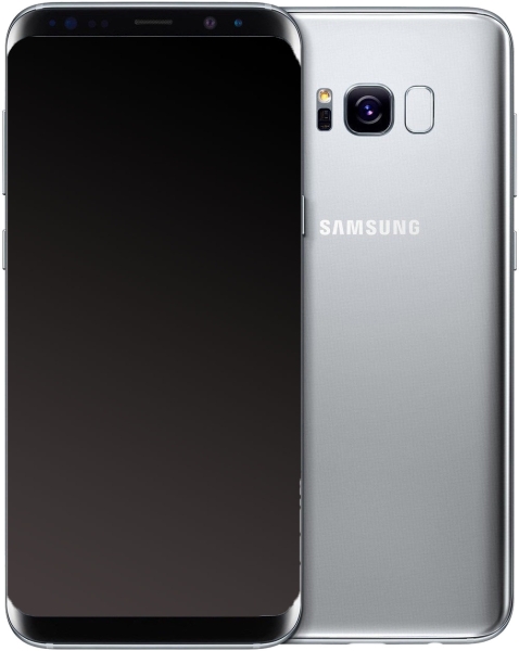 Samsung Galaxy S8+ Single-SIM 64 GB silber Smartphone Handy Ohne Vertrag Android