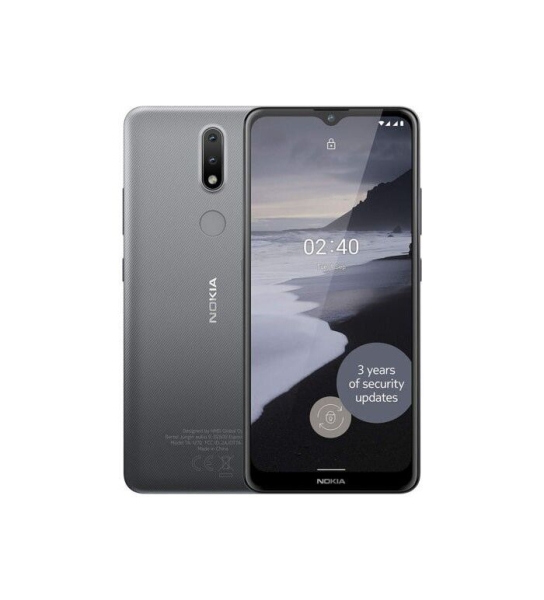 Nokia 2.4 Anthrazit 32GB Dual SIM 4G Android Simfrei entsperrt Android Smartphone