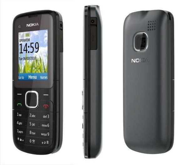 NOKIA C1-01 ENTSPERRTES TELEFON – NEUZUSTAND – BLUETOOTH – KAMERA – UKW-RADIO