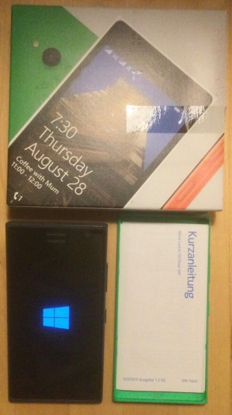 Nokia  Lumia 730 Dual SIM – 8GB – Dark Gray (Ohne Simlock) Smartphone