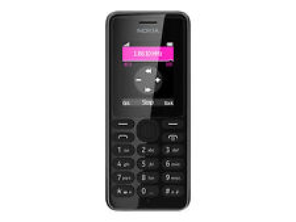 Nokia 108 Dual-945 schwarz entsperrt Basic Handy (EE Netzwerk gesperrt)