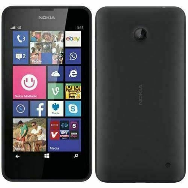 Nokia Lumia 635 schwarz – 8GB (EE LOCKED) 4G LTE Wifi – GPS Windows Smartphone