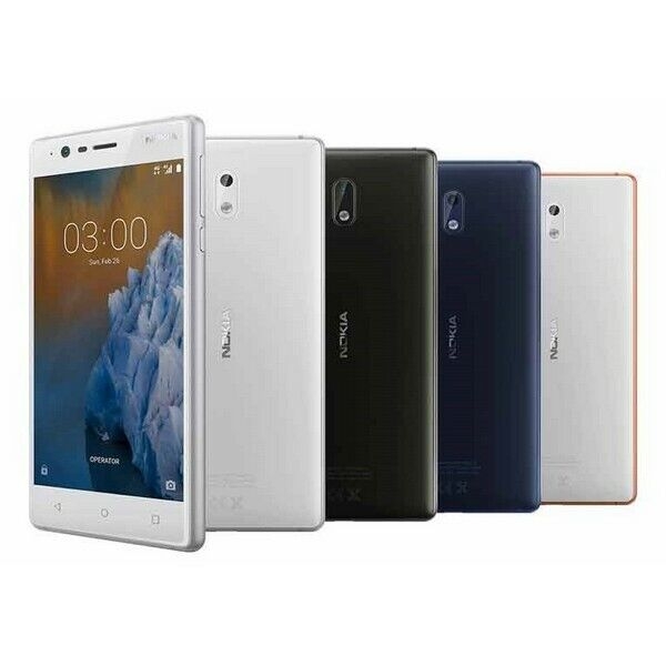 Nokia 3 entsperrt Android Smartphone 5.0″ 16GB 8MP Grade C guter Zustand