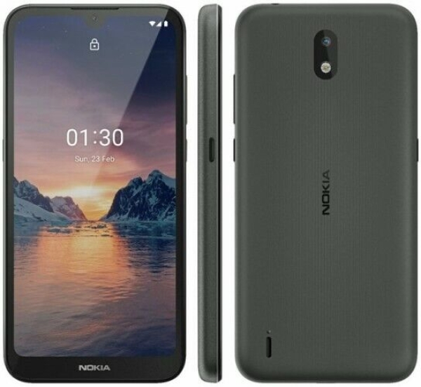 Nokia 1.3 5.71″ Android entsperrt Smartphone 16GB 8MP Dual Sim anthrazit