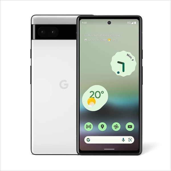 Google Pixel 6a – 128 GB – Smartphone Chalk (entsperrt)