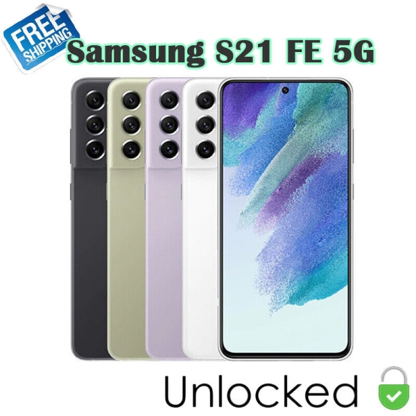 Samsung Galaxy S21 FE 5G Handys 6+128GB SM-G990U Ohne Vertrag Smartphone SIMFREE