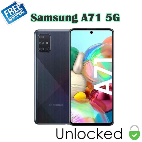 Samsung Galaxy A71 (5G) SM-A716U 6GB+128GB Ohne Vertrag Smartphone Handys 6.7″