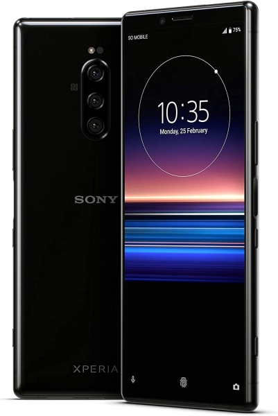 Sony Xperia 1 128GB 6,5″ 6GB RAM schwarz LTE entsperrt Android Smartphone