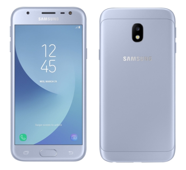 Samsung Smartphone Galaxy J3 (2017) 16GB blau (entsperrt) Android – C-Ware