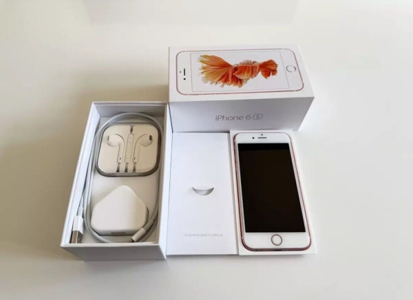 Apple iPhone 6s 16GB • entsperrt Smartphone • Roségold • 100% Akku • Originalverpackt!