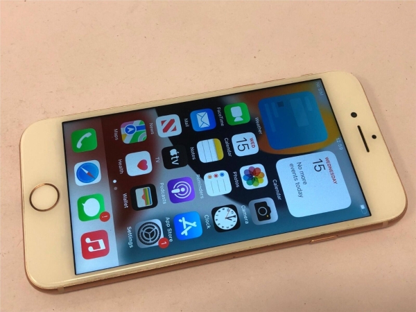 Apple iPhone 8 A1905 – 64 GB – Smartphone weiß goldfarben (entsperrt) voll funktionsfähig