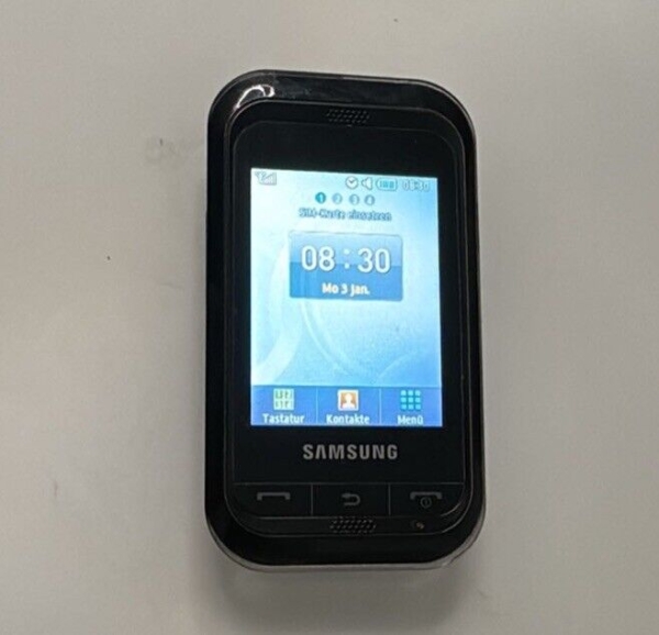 Samsung GT-C3300K, Schwarz Smartphone Geprüft, Garantie, Wie Neu, Händler