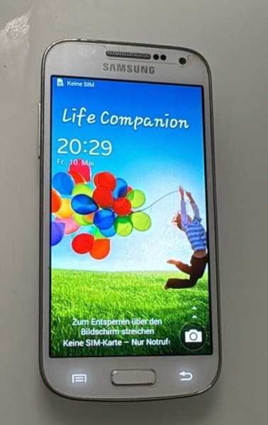 Samsung Galaxy S4 Mini 8GB Weiß  Android Smartphone LTE 4G I9195 Händler TOP