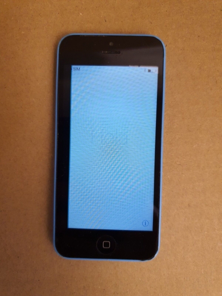 Apple iPhone A1507 5c Smartphone Blau