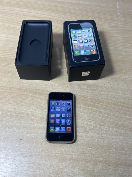 Apple iPhone 3GS A1303 8GB schwarz (EE-Netz) iOS Smartphone OVP