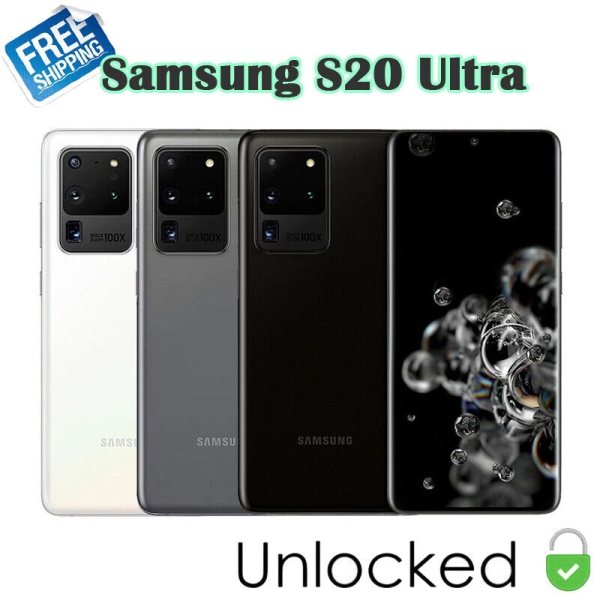 Samsung Galaxy S20 Ultra (5G) SM-G988U Smartphone Handys 128GB+12GB Android 6.9″