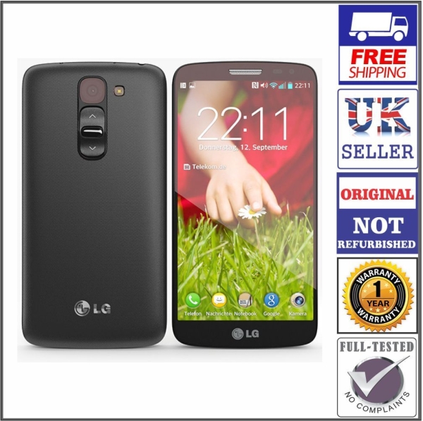 LG G2 – 16 GB – Smartphone schwarz (entsperrt) – Modell UK