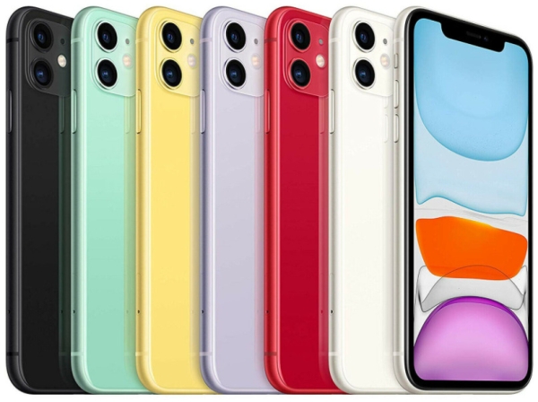 Apple Smartphone iPhone 11 6,1″ alle Farben & Speicher (entsperrt) iOS A-Ware