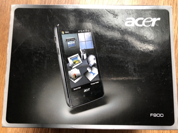 BRANDNEU Acer Tempo F900 – schwarz simfree Smartphone