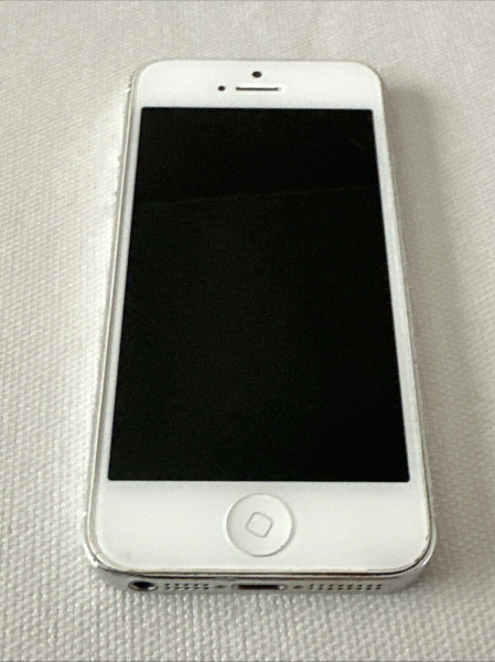 Apple iPhone 5 – 16 GB – Weiß & Silber (entsperrt) A1429 (GSM)