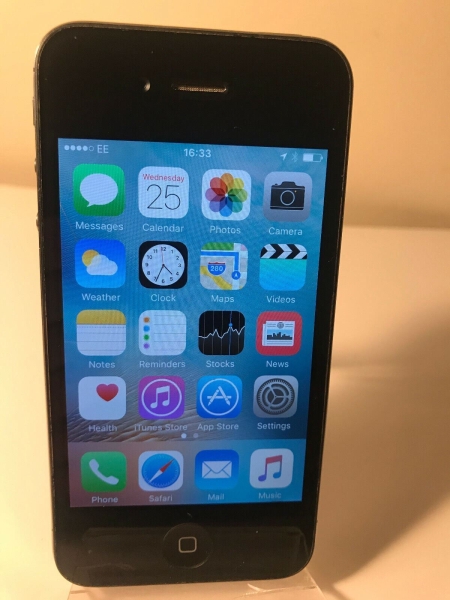 Apple iPhone 4s – 8GB – schwarz (O2) Smartphone Handy