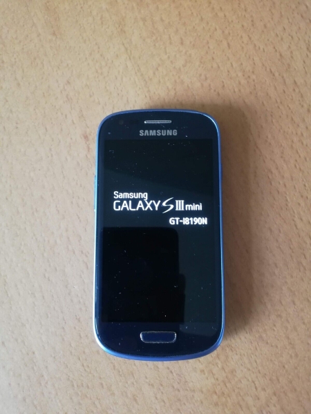 Samsung  Galaxy S III mini GT-I8190 – 8GB – Pebble Blue (T-Mobile) Smartphone