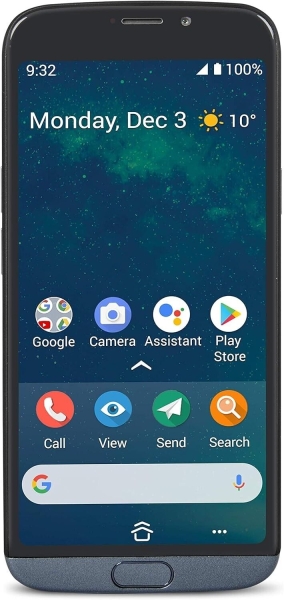 Doro 8050 4G grau 16GB SOS-Taste Google Assistant entsperrt Android Smartphone