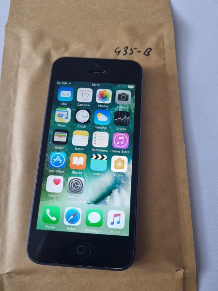 Apple iPhone 5 Modell A1429 schwarz 16GB GSM Smartphone gelöscht funktioniert