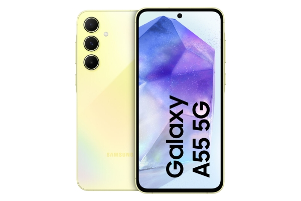 Samsung Galaxy A55 128GB Gelb 5G Android Smartphone 6,6″ AMOLED 50MP BRANDNEU