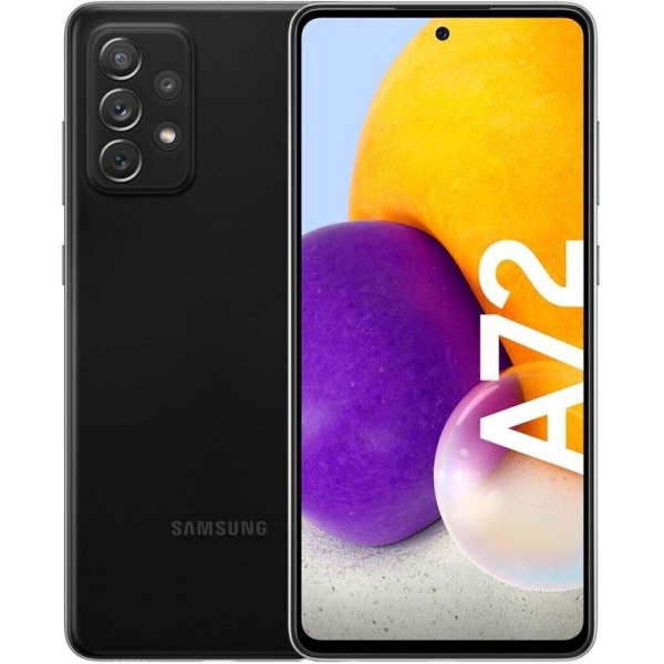 Samsung Galaxy A72 A725F/DS 128GB Black Android Smartphone wie neu